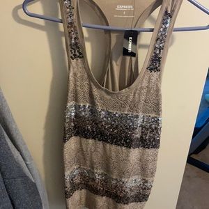 Express sequence tank top